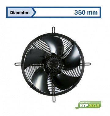 Ventilator axial Hidria R09R-3530HA-4M-4237 (350 mm)